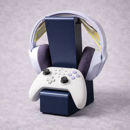 Suporte Headphones 3D com LED RGB — Modelo B