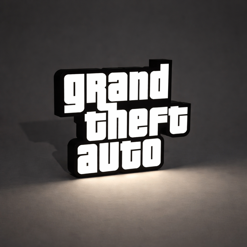 Light Box 3D Logo Gaming