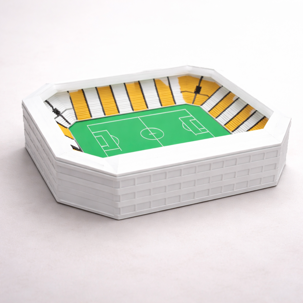 Miniatura 3D — Estádio Heriberto Hülse (Criciuma-BRA)