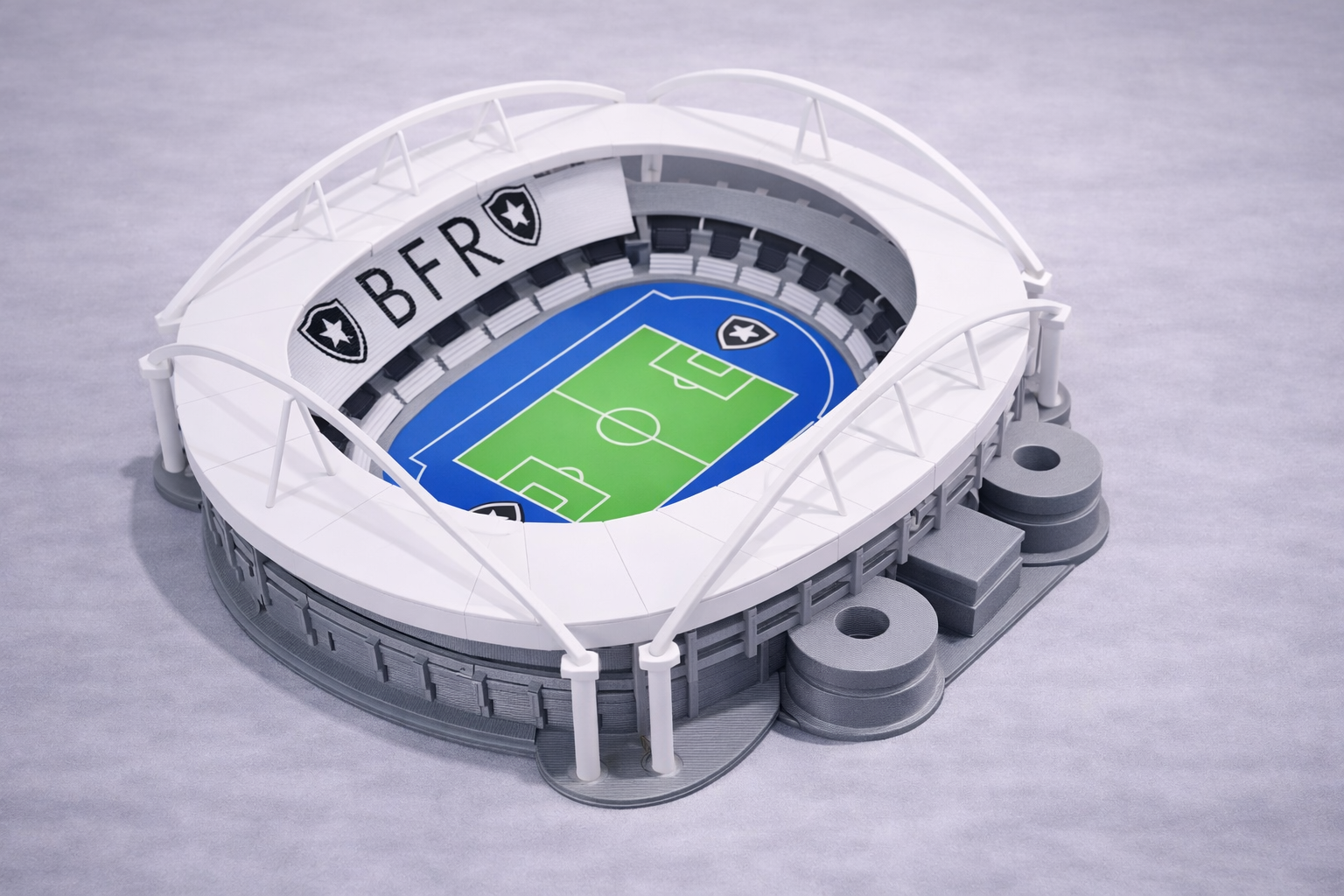 Miniatura 3D — Estádio Nilton Santos (Botafogo - BRA)