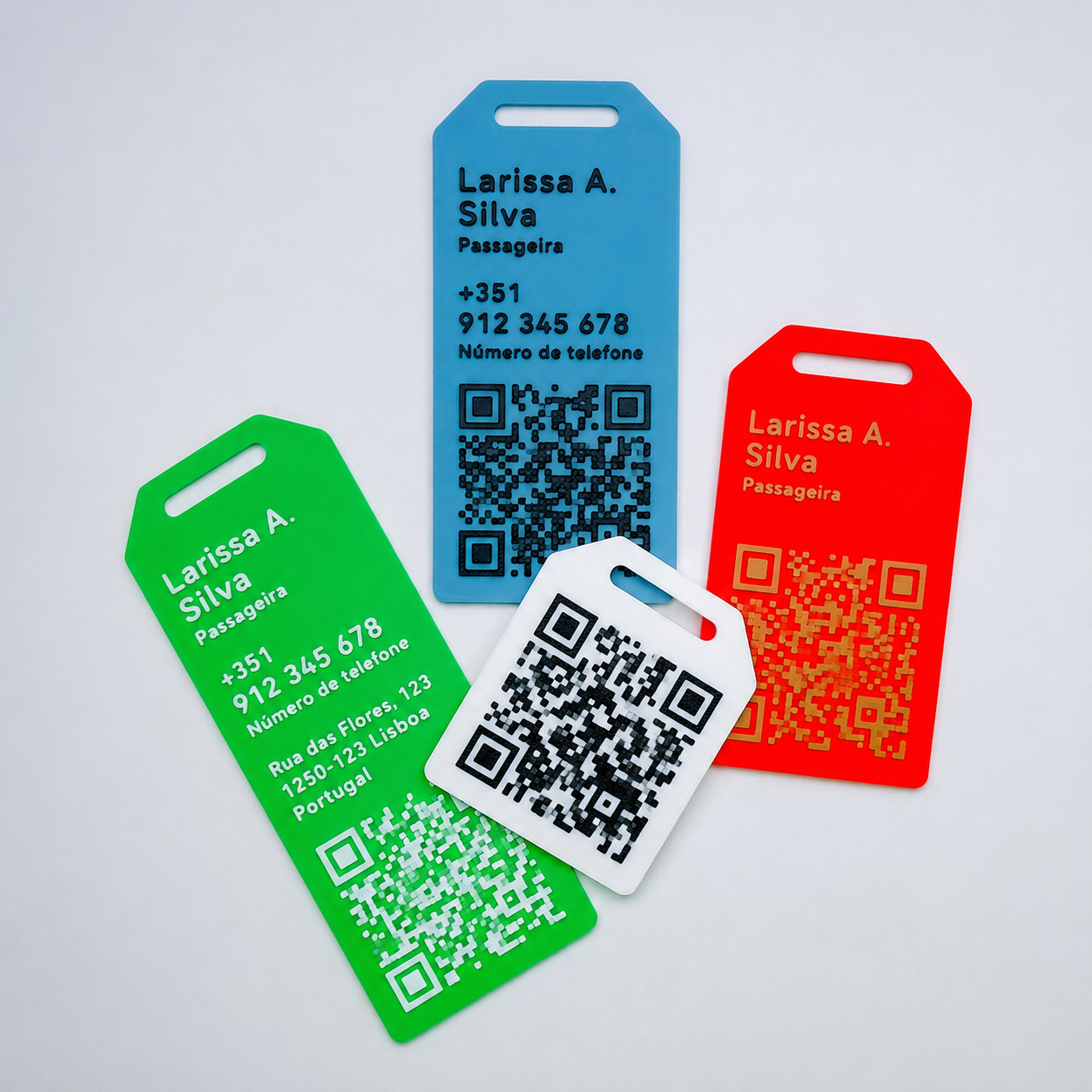 Etiqueta QR Code Personalizada para Mala