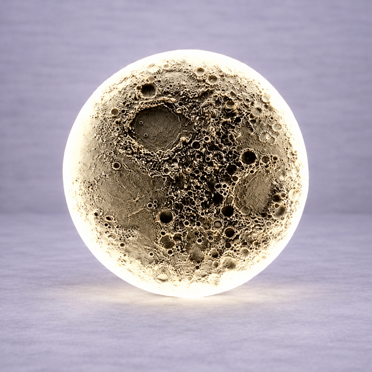 Luminária Lua 3D