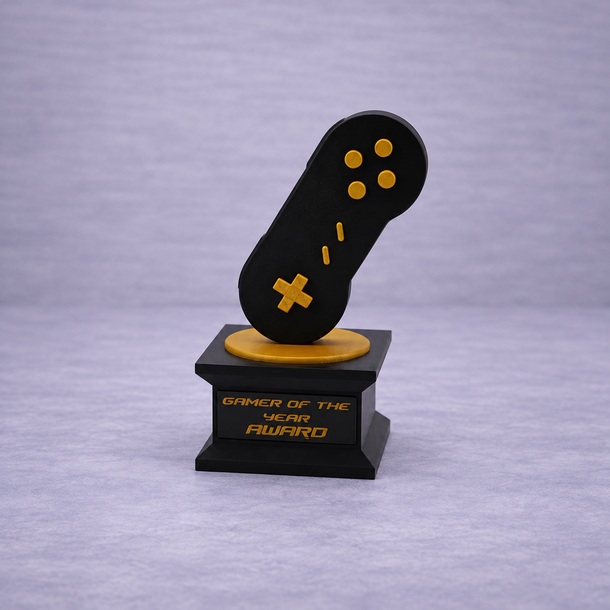 Troféu Gamer com Placa Personalizável