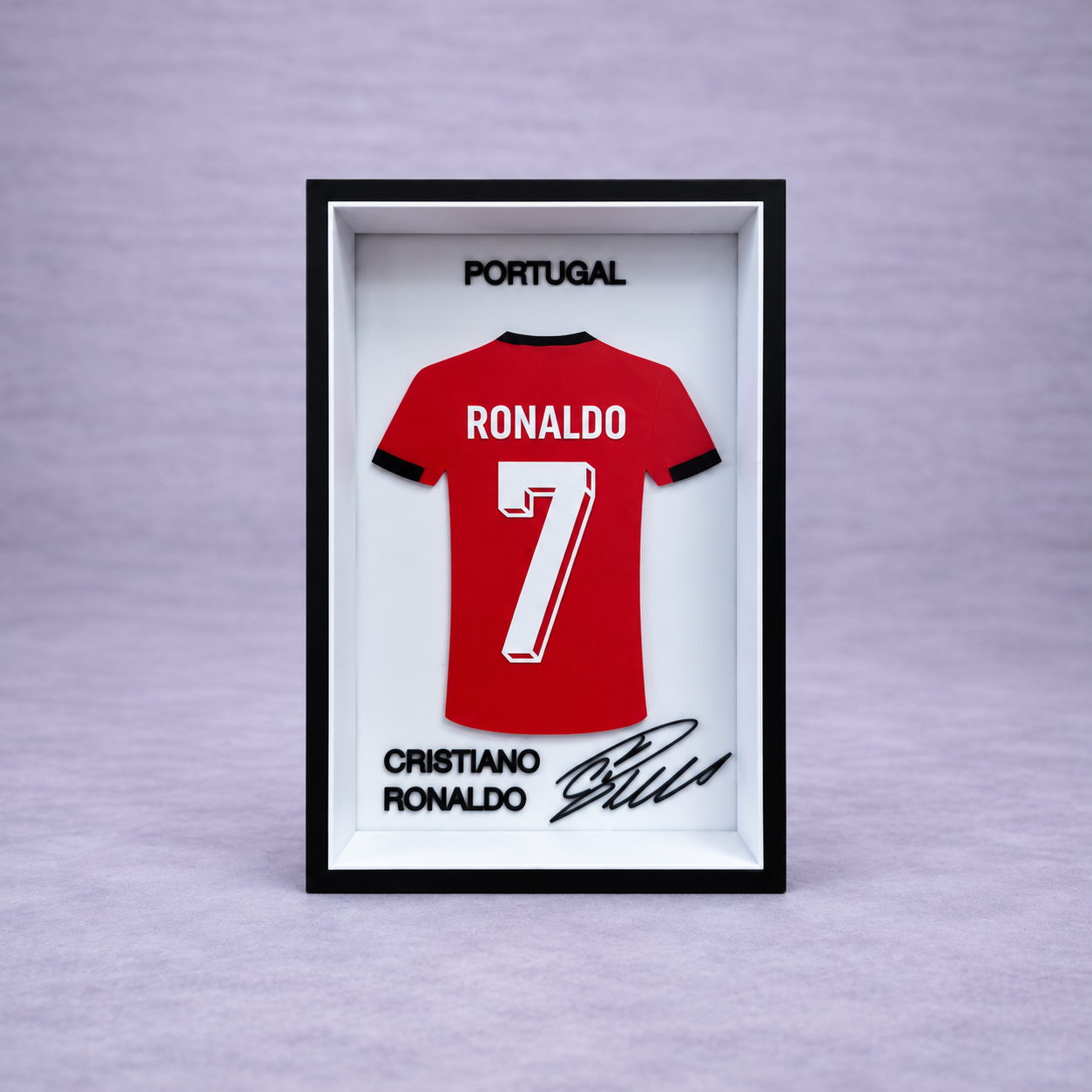 Quadro de Camisa — Cristiano Ronaldo #7