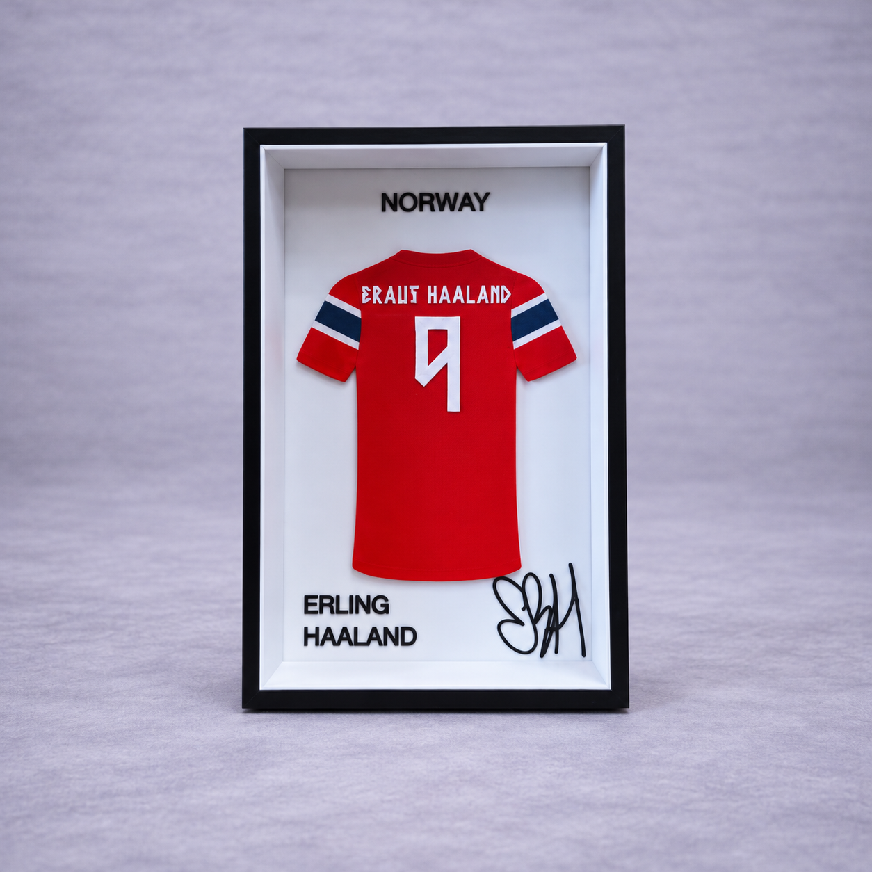 Quadro de Camisa — Erling Haaland #9