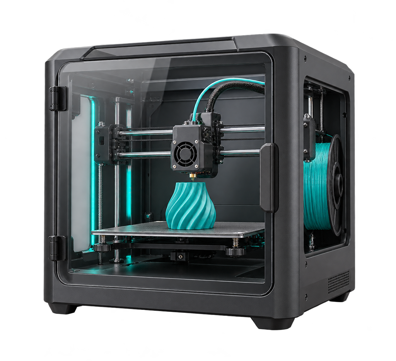 Peça concluída na impressora 3D
